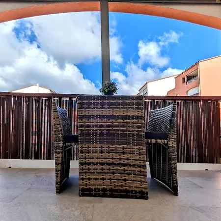 Apartamento Saint Clair-centre Port-wifi-climatisation Agde